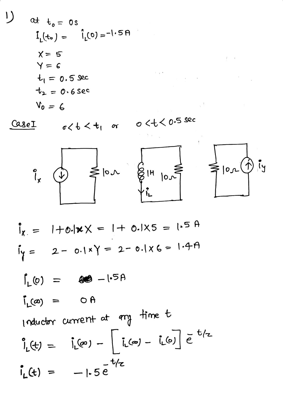 Electrical Engineering homework question answer, step 1, image 1